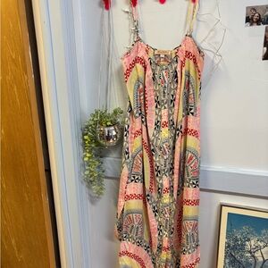 Mara Hoffman Multicolor Geometric Dress